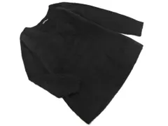 URBAN RESEARCH アーバンリサーチ ウール100% Vネック ニット セーター sizeF/黒 ◇■ レディース