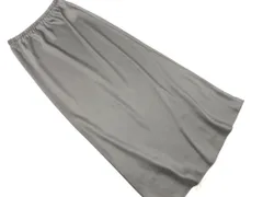 LEPSIM レプシィムローリーズファーム サテン ロング スカート sizeFT/ダークブラウン ■■ レディース