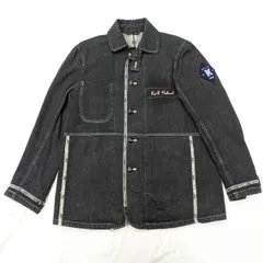 Karl Helmut/ カールヘルム ワッペン デニム ジャケット  Mサイズ ブラック系 Gジャン