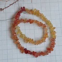 天然石サファイアさざれ16cm