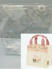 Coco様専用: ダッフィー&フレンズ20周年： カラフルハピネス トートバッグのカバーとディズニーシー リーナベル ポール&ジョー ポルジョ ミニトートバッグのPVCカバー