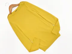 URBAN RESEARCH ROSSO アーバンリサーチロッソ ウール100% リブ ニット セーター sizeF/黄 ◇■ レディース