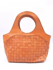 Robita ロビタ レザー ハンド バッグ キャメル ■■ レディース