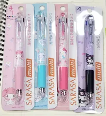 (新品)サンリオ サラサマルチ4+S ハローキティ マイメロディ ゲルボールペン