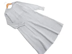 LOWRYS FARM ローリーズファーム ニット Aライン ワンピース sizeF/グレー ◇■ レディース