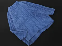 URBAN RESEARCH Sonny Label アーバンリサーチサニーレーベル ケーブル編み モックネック ニット セーター sizeF/水色 ◇■ レディース