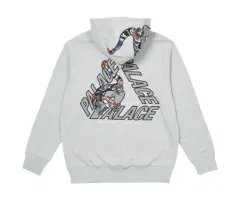 PALACE Dragon P-3 フード グレー-XL