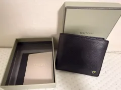 TOM FORD ブラック 二つ折り財布 フルセット