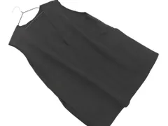 URBAN RESEARCH Sonny Label アーバンリサーチサニーレーベル Vネック スリット ベスト sizeF/黒 ◇■ レディース