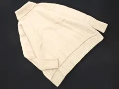 URBAN RESEARCH DOORS アーバンリサーチドアーズ ウール混 タートルネック ニット セーター sizeone/オフホワイト ◇■ レディース