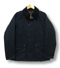 Barbour バブアー bedale sl peached ピーチスキン ジャケット ノンワックス ビデイル 1901110 紺 ネイビー サイズ34 ■管理番号L29751AWS26-260119-6K（1350）