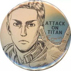 進撃の巨人 バッジ PALE TONE series エルヴィン 缶バッジ - メルカリ