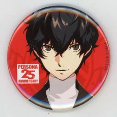 ペルソナ 25周年 トレーディング缶バッジ 主人公 周防達哉 - メルカリ
