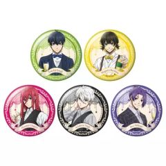 進撃の巨人 缶バッジ エレン＆リヴァイ ルームウェア 全種コンプ品