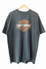 ヴィンテージ VINTAGE 90s 1996 HARLEY DAVIDSON ハーレーダビットソン 半袖 Tシャツ XL 黒 ブラック ブランド古着ベクトル 中古250718