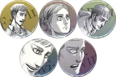 【中古】バッジ・ピンズ 全5種セット 「進撃の巨人×hexaRide トレーディング缶バッジ エルヴィン」