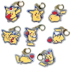 【中古】キーホルダー 全8種セット 「ポケットモンスター アクリルキーホルダーコレクション PIKACHU DINER」 ポケモンセンター限定