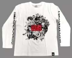 【中古】Tシャツ Type-A HEROS ロングスリーブTシャツ ホワイト XLサイズ 「僕のヒーローアカデミア」 定期購読者限定 応募者全員サービス