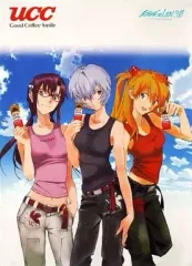 【中古】ポスター(アニメ) [単品]B2ポスター レイ＆アスカ＆マリ 「ヱヴァンゲリヲン新劇場版：Q」 UCCミルクコーヒーヱヴァンゲリヲン缶MOVIC特製6缶梱包同梱 アニメイト＆通販限定
