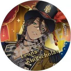 【中古】バッジ・ビンズ レオナ・キングスカラー 「ディズニー ツイステッドワンダーランド トレーディングオーロラメタル缶バッジ プレイフル・ドレスVer.」