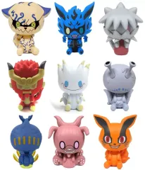 【中古】トレーディングフィギュア 全9種セット 尾獣ちょこのっこ 「一番くじ NARUTO-ナルト- 疾風伝 繋がる思い」 E賞