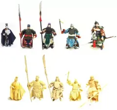 【中古】食玩 トレーディングフィギュア 全10種セット 「三国志 第壱集 海洋堂 三国志 フィギュアコレクション」