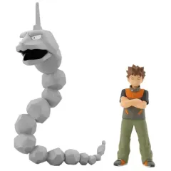 【中古】食玩 トレーディングフィギュア ポケモンスケールワールド カントー地方 タケシ＆イワーク プレミアムバンダイ・ポケモンセンター限定