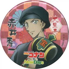 名探偵コナン×NewDaysコラボ 缶バッジ お正月 新年のご挨拶 怪盗キッド