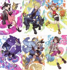 海外ポケセン限定】さいとうなおき ポスター Dセット6枚 トレーナーズ