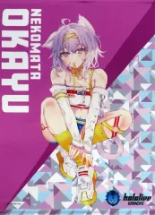 【中古】タペストリー 猫又おかゆ B1タペストリー 「バーチャルYouTuber ホロライブ×ナムコ」 ナムコパークス オンラインストア限定