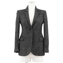 美品】FOXEY フォクシー ニットワンピース ボアトリム スリーブ バック  