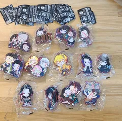 未使用　鬼滅の刃 滅！ カプセルラバーマスコット9 全13種 コンプセット 【E4493-001】▶110