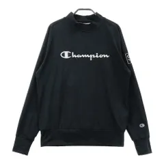 サイズ：MEDIUM CHAMPION GOLF チャンピオンゴルフ  ハイネック長袖Tシャツ  ブラック系 [240101603247] ゴルフウェア メンズ ストスト