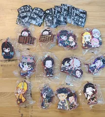 未使用　鬼滅の刃 滅！ カプセルラバーマスコット9 計13点セット 【E4494-001】▶110