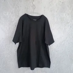 Champion チャンピオン 目無し 無地 Tシャツ 黒 古着 ワンポイントロゴ トップス ブラック XLサイズ メンズ □〇