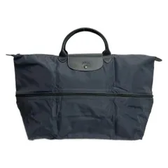 LONGCHAMP(ロンシャン) ハンドバッグ ル・プリアージュネオ ブルーグレー 伸縮可能 レザー