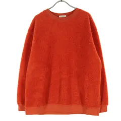 BEAUTY＆YOUTH ビューティーアンドユース 長袖 ボア トレーナー M オレンジ ユナイテッドアローズ レディース 古着