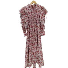 ダズリン dazzlin 22SS シャドウフラワー アートフリル ワンピース レディース FREE 