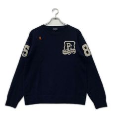 中古 メンズ パーリーゲイツ PEARLY GATES 長袖シャツ 4(M) 紺×白