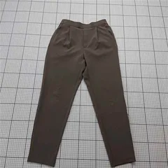 ◇ Θ グリーンレーベルリラクシング UNITED ARROWS テーパードパンツ 38 ベージュ系 レディース E  【1511110033868】