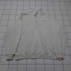 ◇ ⊇ フリークスストア FREAK'S STORE フォックスコレクション ハーフジップスウェット メンズ Lサイズ ベージュ系 E  【1511110039457】