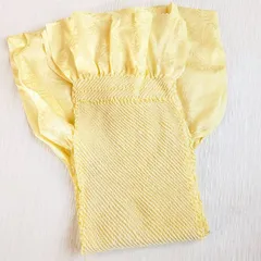 美品★帯揚げ 絞り 中抜き シンプル 正絹 和装小物 成人式 振袖 カジュアル 214
