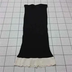 ◇ Θ ザラ ZARA 4770/004/093 リブニットタイトスカート ブラック系 レディース E  【1511110039761】