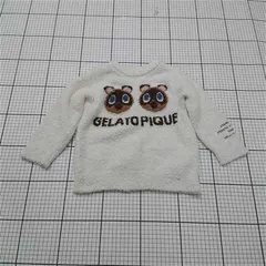 ◇ ⊇ ジェラートピケ GELATO PIQUE あつまれどうぶつの森 コラボ キッズプルオーバー キッズ E  【1511110043614】