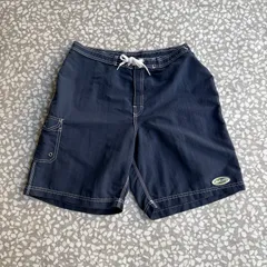 STUSSY / 90′s beach short 36 オールドステューシー　ビーチパンツ　sk8 　スイムパンツ　ハーフパンツ　ストリート　ワイド