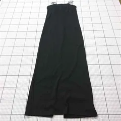 ◇ ⊂ セレクトモカ SELECT MOCA キャミワンピース ブラック系 Lサイズ レディース E  【1511120020957】