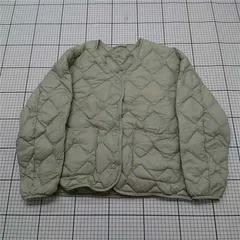 ◇ ⊇ ユニクロ UNIQLO ウルトラライトダウンジャケット XS ベージュ系 レディース E  【1511120020278】