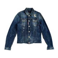 DSQARED2 / ディースクエアード ダメージデニムジャケット ペイント