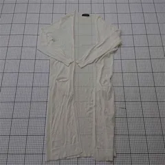 ◇ ⊂ ユナイテッドアローズ グリーンレーベルリラクシング ロングカーディガン ホワイト系 レディース E  【1511120018077】