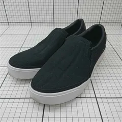 ◇ Θ ナイキ Nike CW6540-001 スリッポン スニーカー ブラック系 メンズ E  【1512020005037】